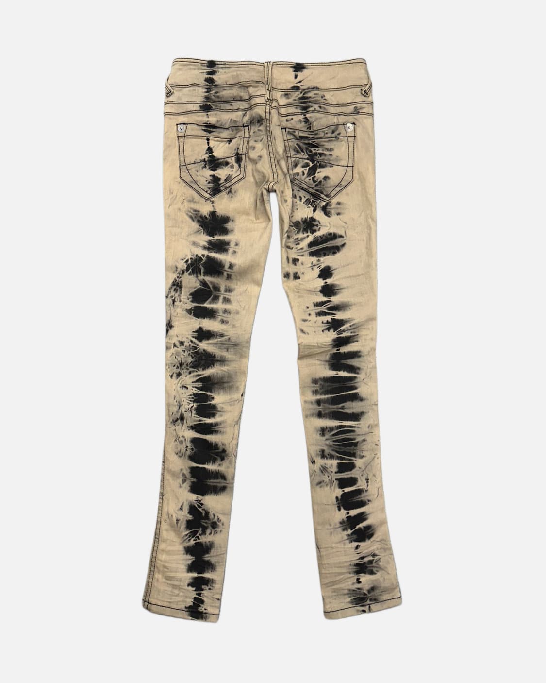 grunge dyed low-rise slim jean 상품이미지4