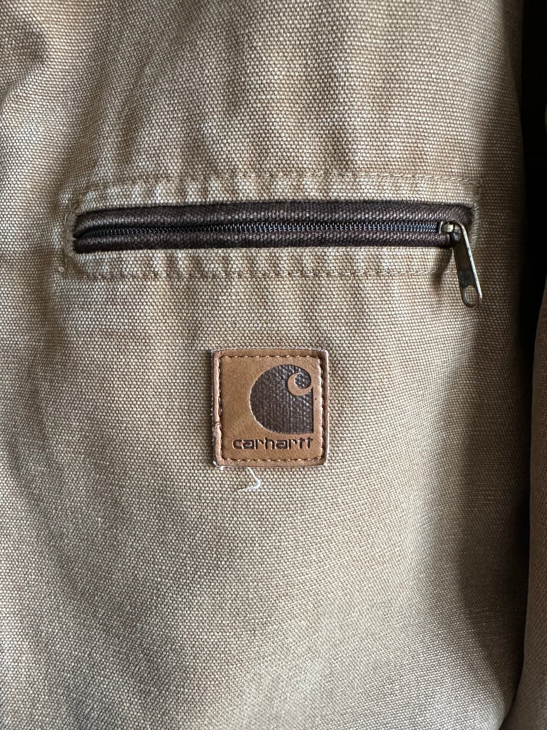 Vintage Carhartt Tan Detroit J97 CML 상품이미지3