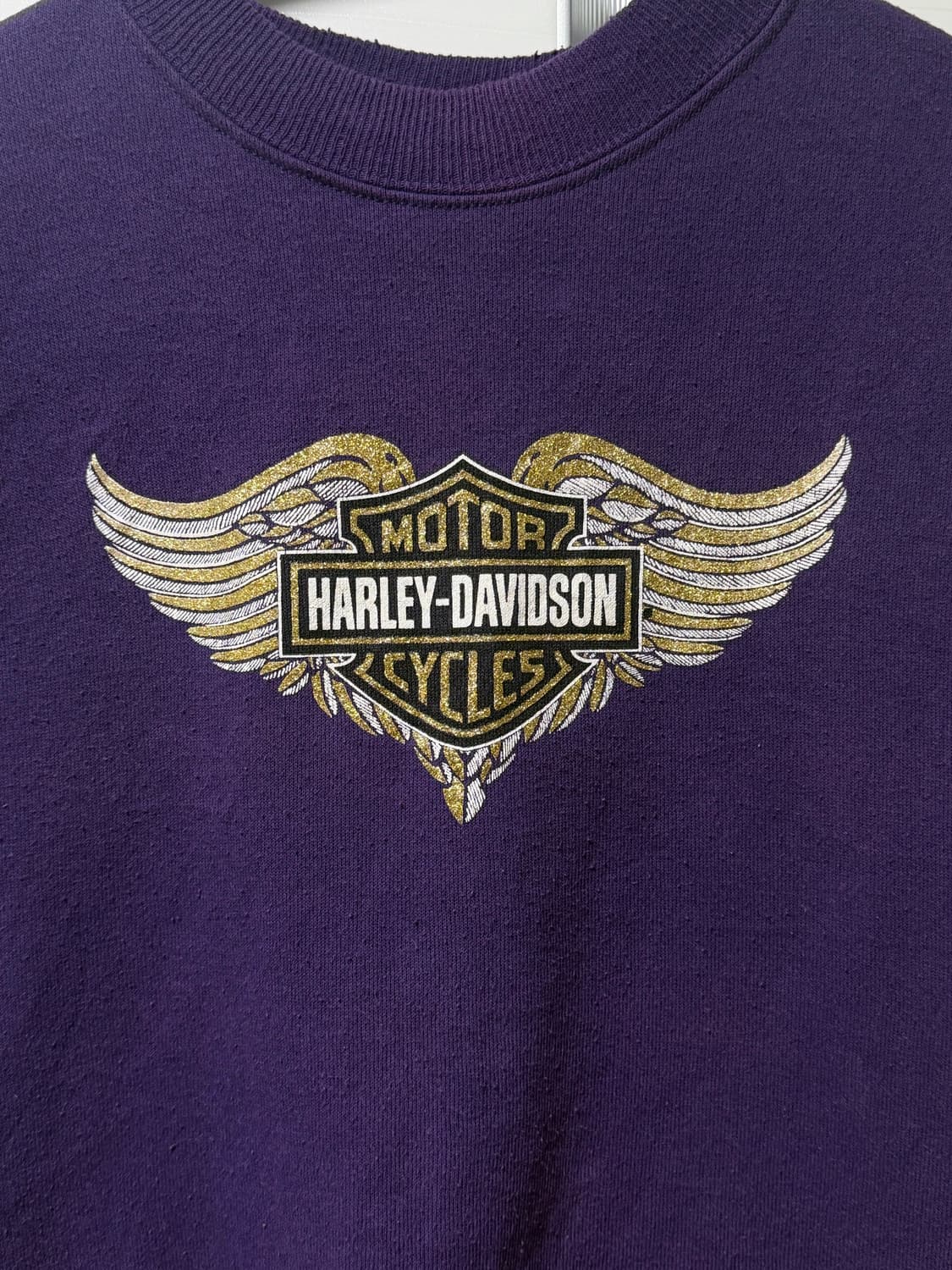 할리데이비슨xHanes 스웻셔츠 m 상품이미지3