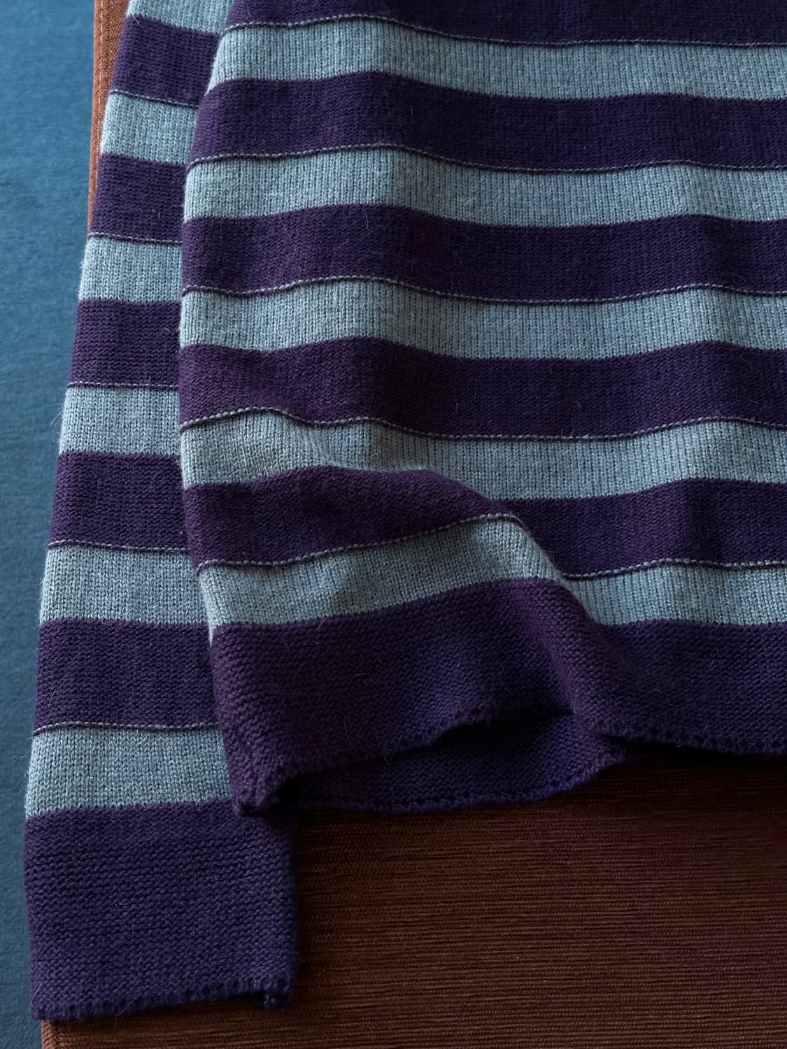 Design pattern shawl collar knit P/O 상품이미지6