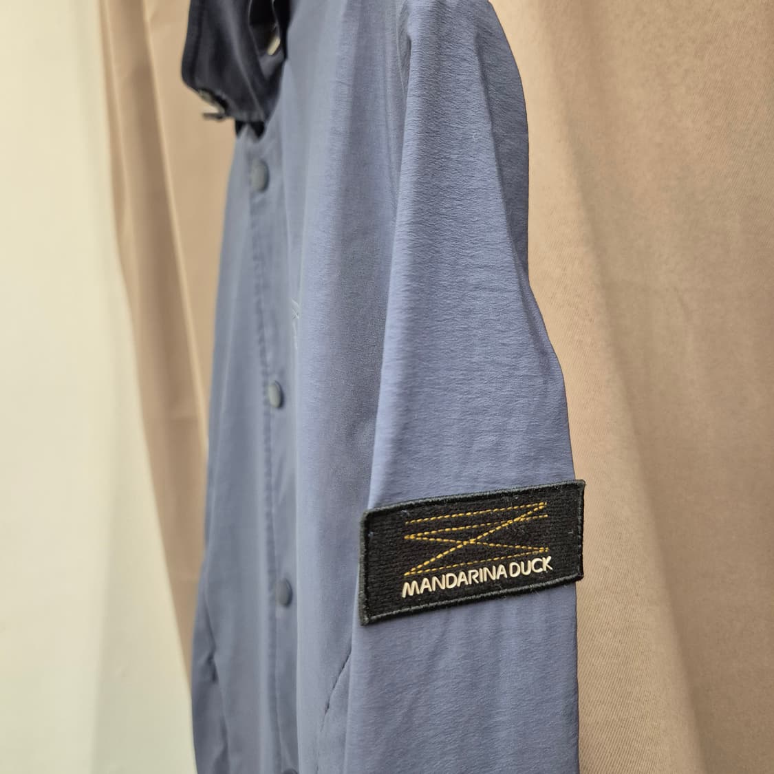 만다리나덕 스냅 버튼 바람막이 자켓 M 상품이미지2