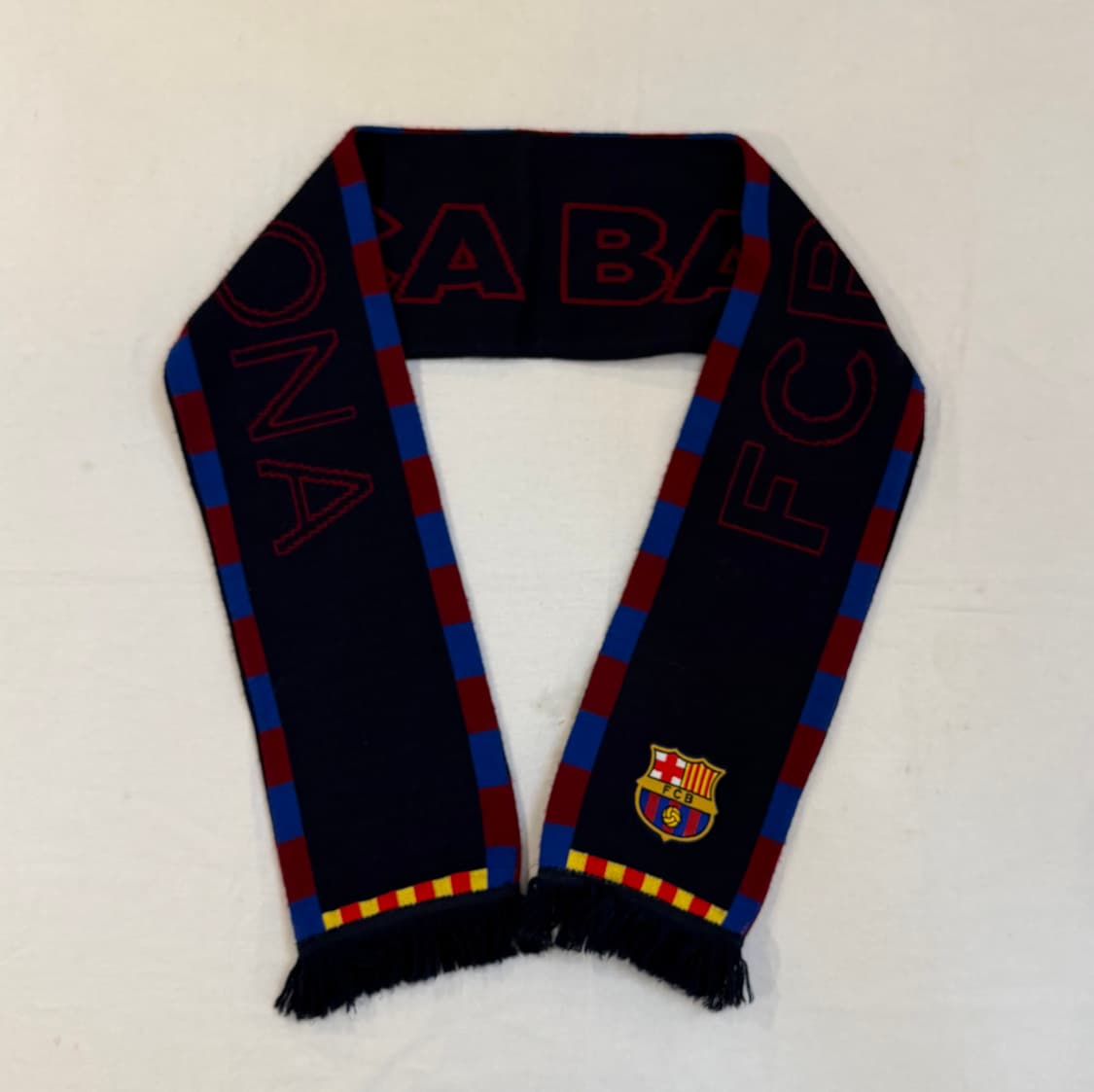 FC 바르셀로나 풋볼 머플러 스카프 상품이미지1