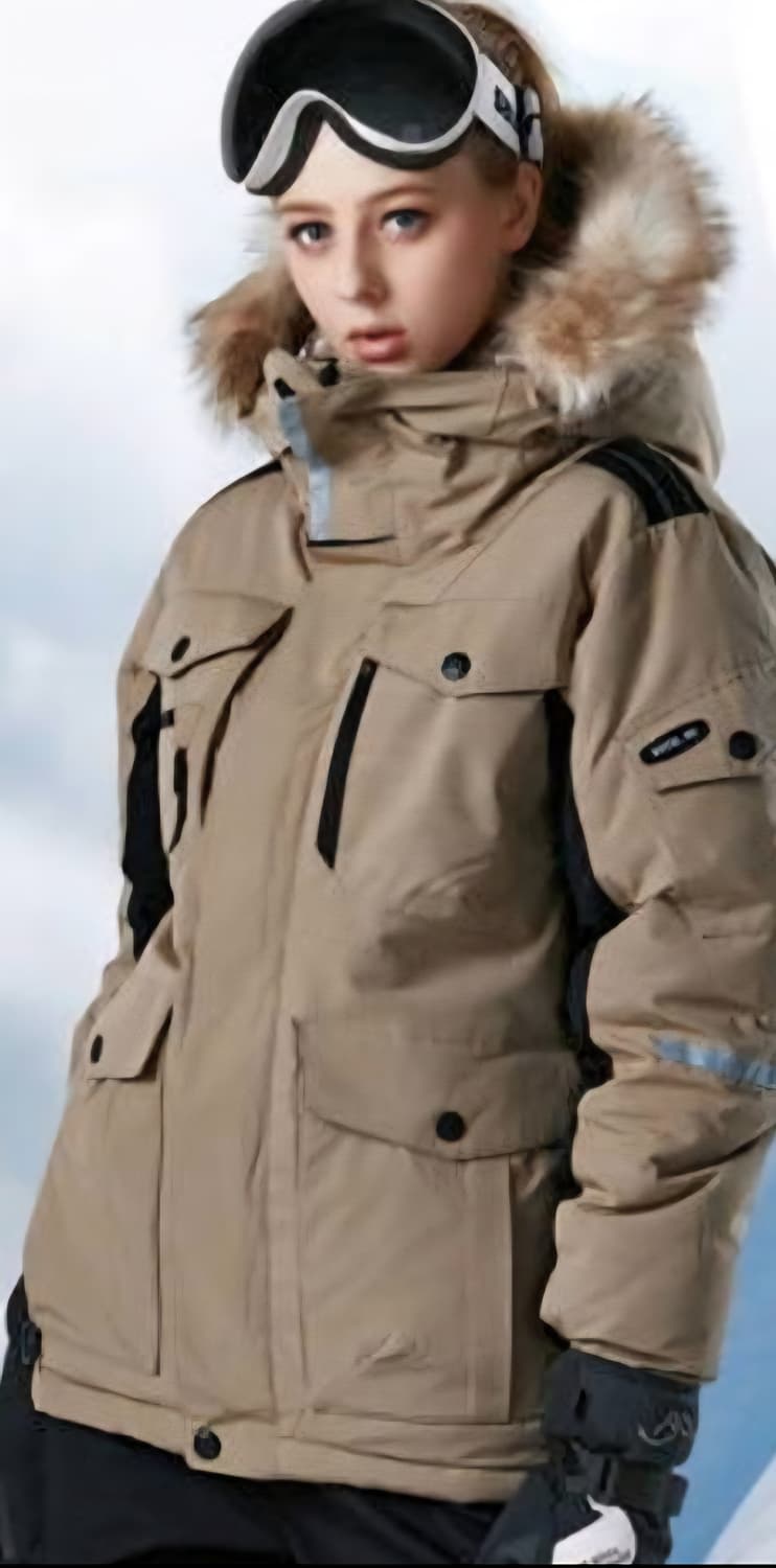 푸조 스키복 보드복 보드 스키 패딩 점퍼 자켓 거의 새옷 상품이미지10