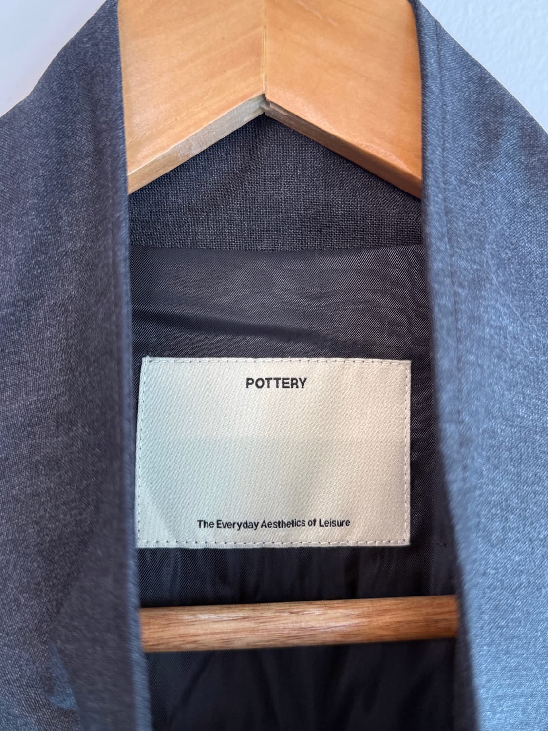 Pottery 포터리 울 트랙 자켓 다크그레이 3 상품이미지7