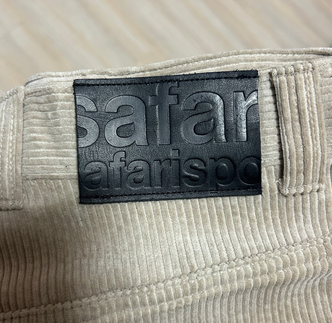 사파리스팟 코듀로이 팬츠 베이지 0 상품이미지7