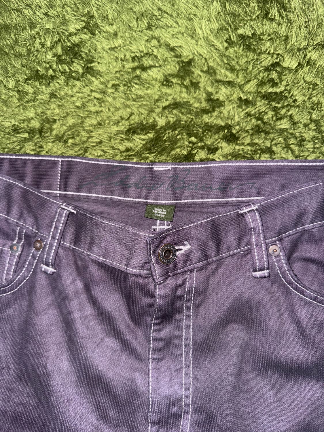 [34X30] Eddie Bauer 에디바우어 핸드 다잉 코튼 팬츠 상품이미지3