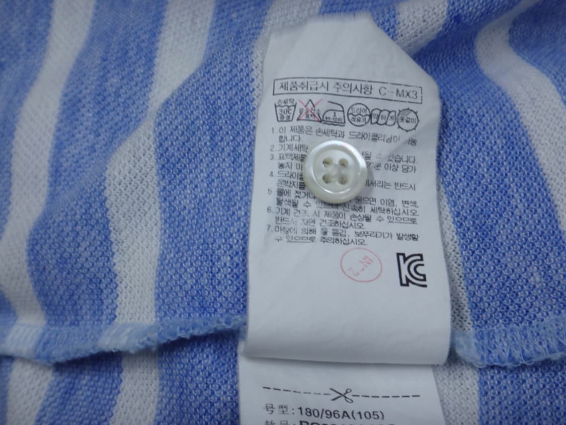 (105) 빈폴 남성용 린넨혼방 카라넥 반팔 티셔츠 상품이미지9