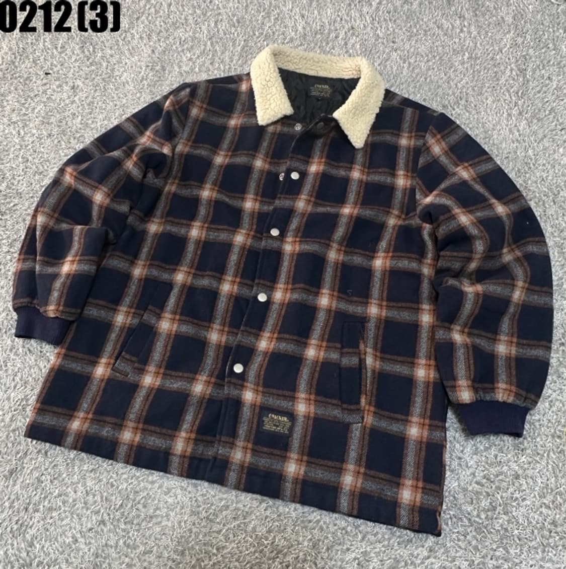 CRACKER 체크 자켓 상품이미지1