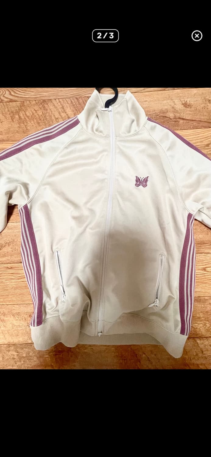 니들스 아이보리 스무시 트랙 자켓L 상품이미지2