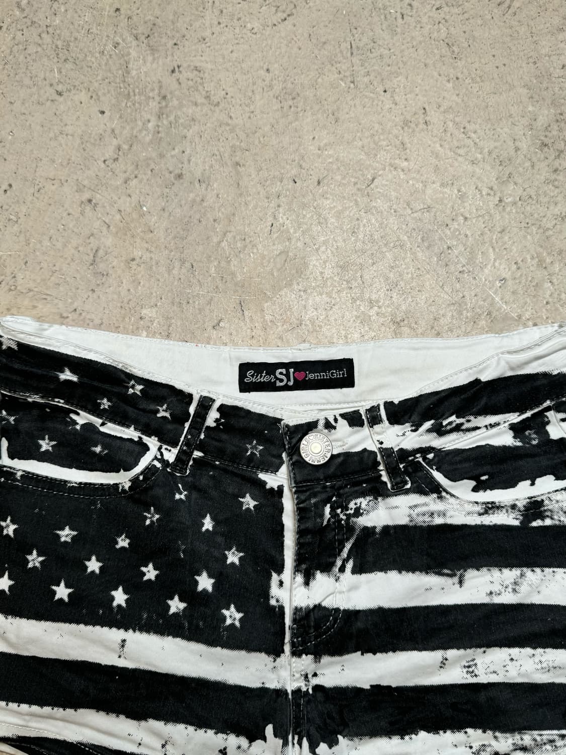 SISTER JENNI 성조기프린팅 숏츠 상품이미지3