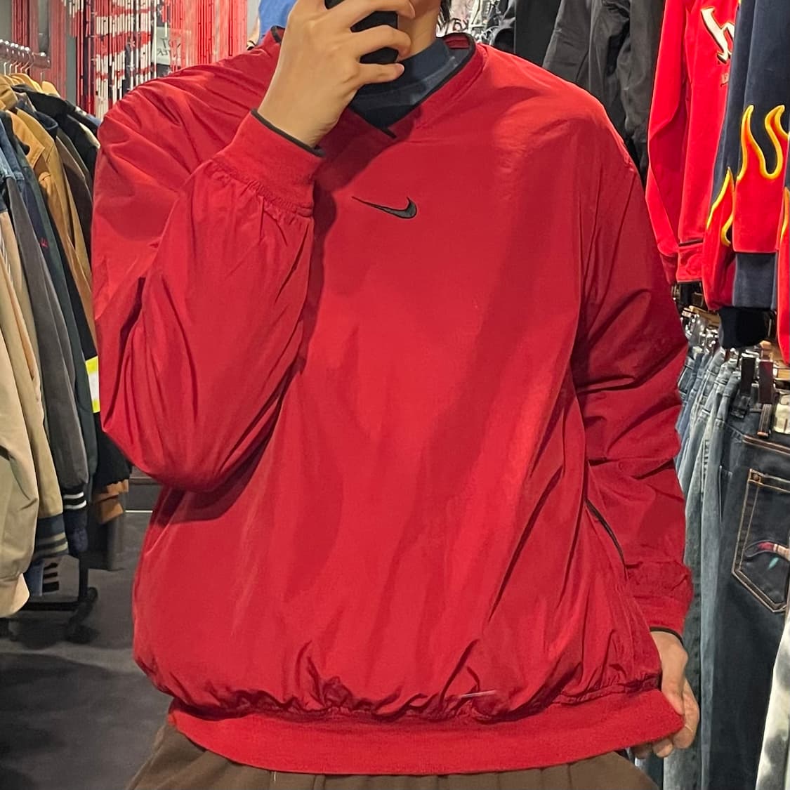 [IM] Nike 나이키 미드스우시 레드 웜업 상품이미지2