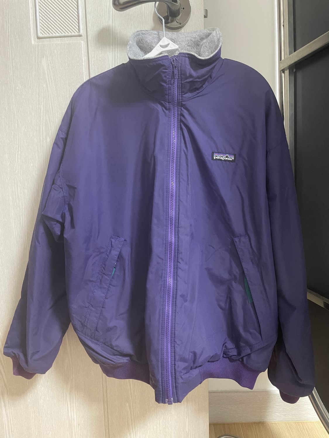80’s 파타고니아 퍼플 플리스 자켓 상품이미지1