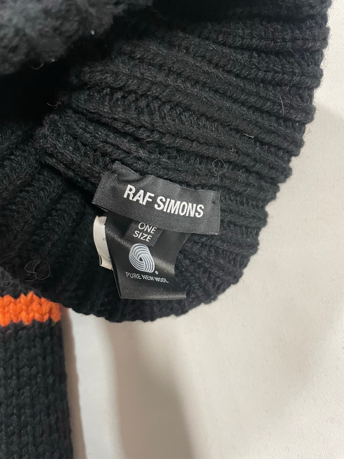 라프시몬스 17aw 헤비울 암워머 상품이미지6