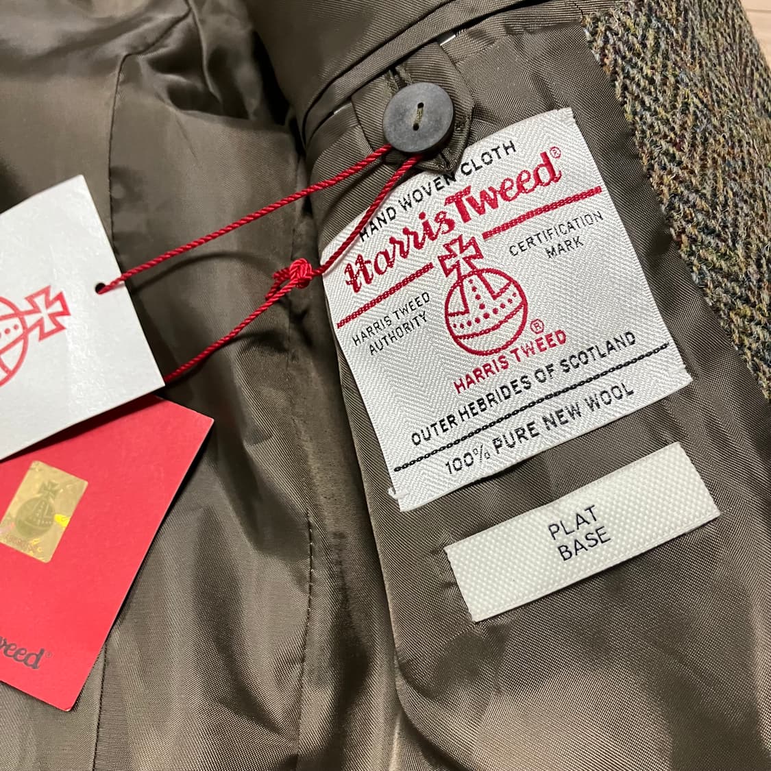[새상품] 플랫베이스 해리스트위드 자켓 (plat base) 상품이미지7