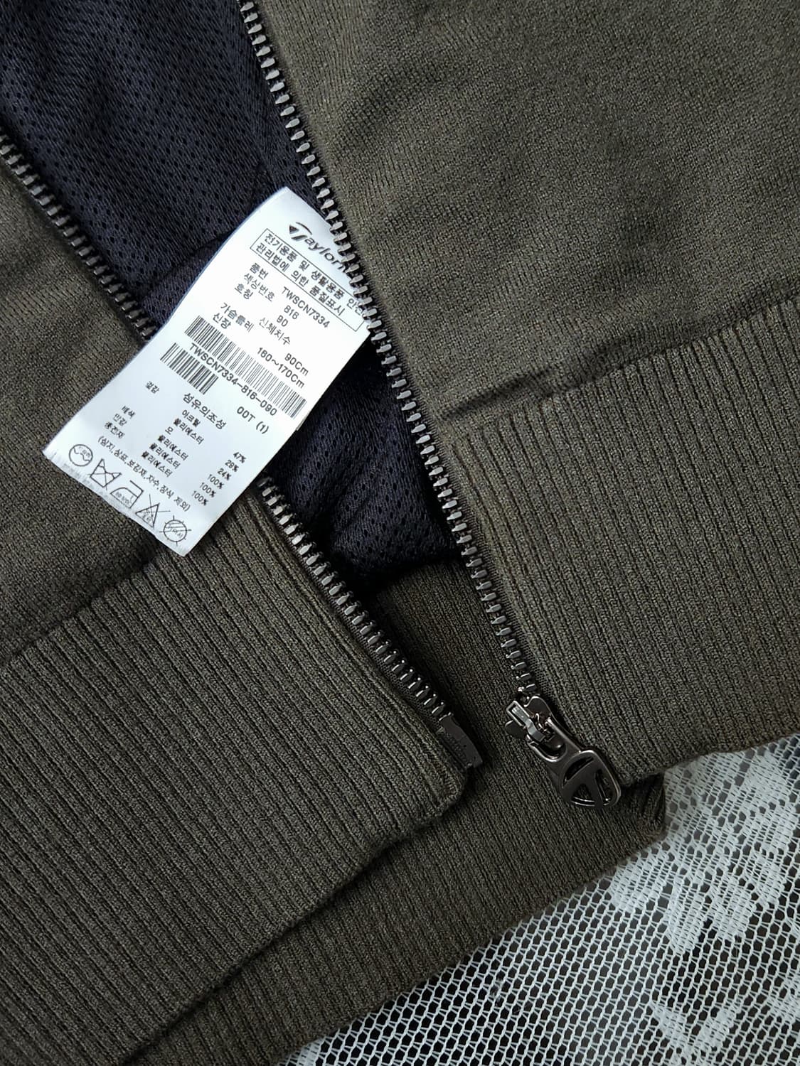 (새상품)테일러메이드 여성골프 방풍점퍼 후드짚업S 상품이미지4