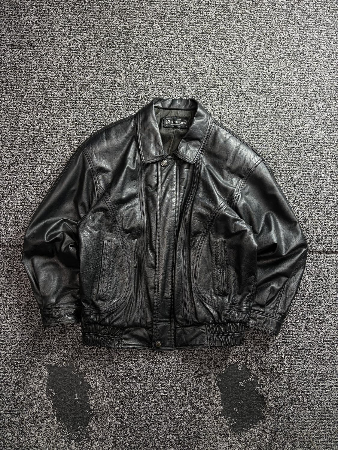 빈티지 아카이브 양가죽 램스킨 봄버 자켓 3546 상품이미지2