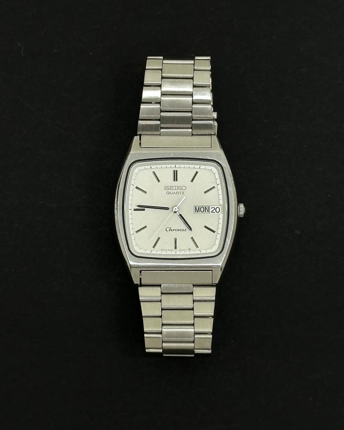 세이코 크로노스 데이데이트 쿼츠 시계 상품이미지2