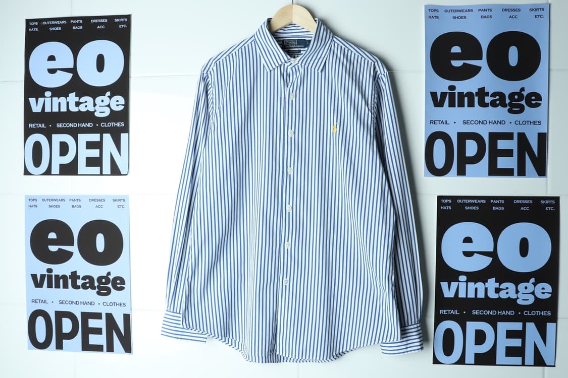 (L-XL) 폴로 랄프로렌 셔츠 남방 USA 블루 마린-H3H33999 상품이미지2