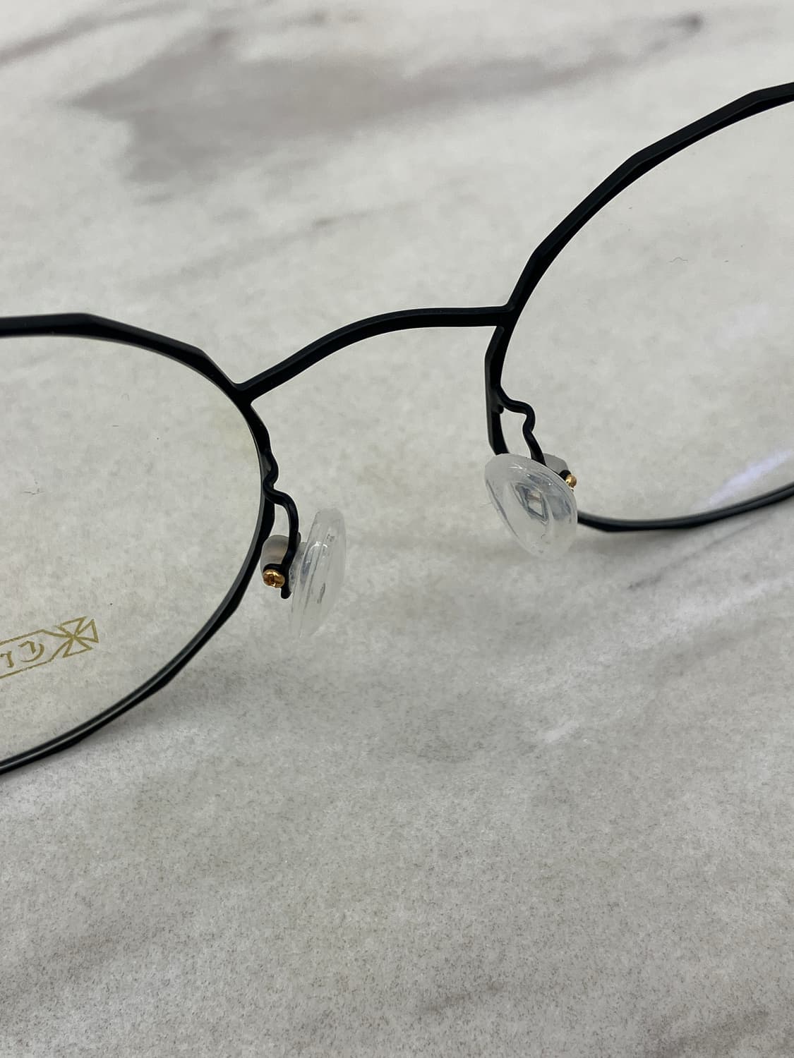 크루세이드 Crusade 블랙 다각 라운드 메탈테 안경 상품이미지4