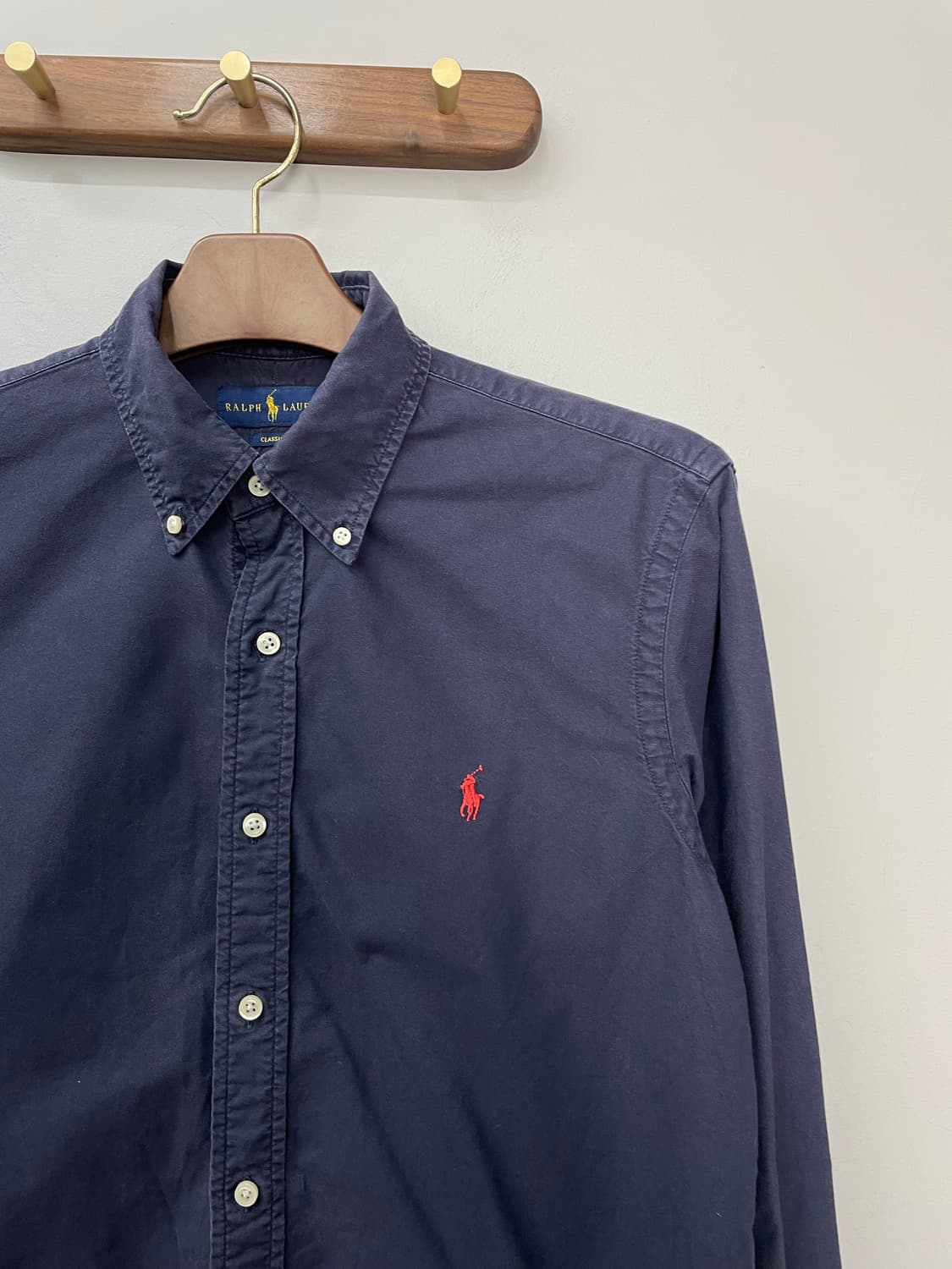 폴로 랄프로렌 다크 네이비 셔츠 H1336 상품이미지3