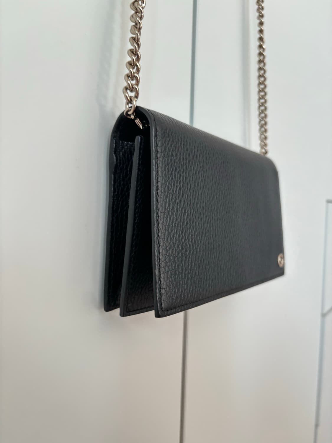 구찌 인터로킹 미니 체인 크로스백 겸 숄더백 상품이미지3