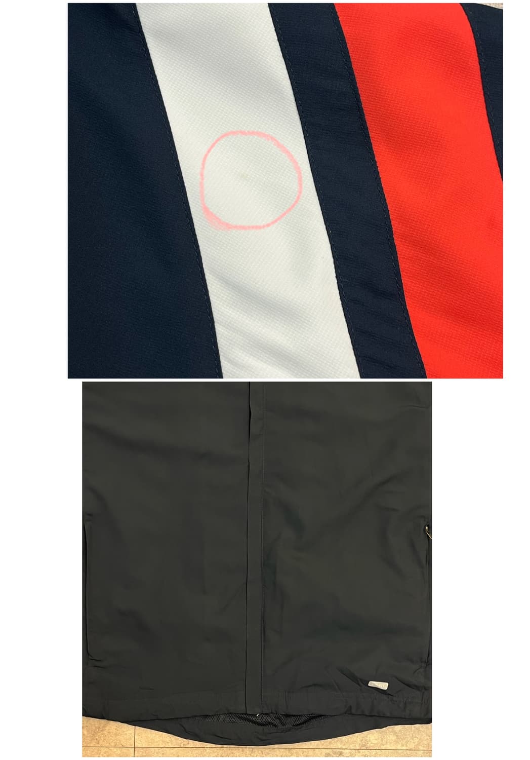 나이키 06-07 국가대표 바람막이 자켓 네이비 2XL #csz3465 상품이미지6