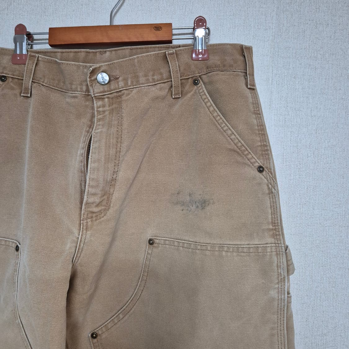 00's 칼하트 carhartt 하드워싱 더블니 팬츠 상품이미지2