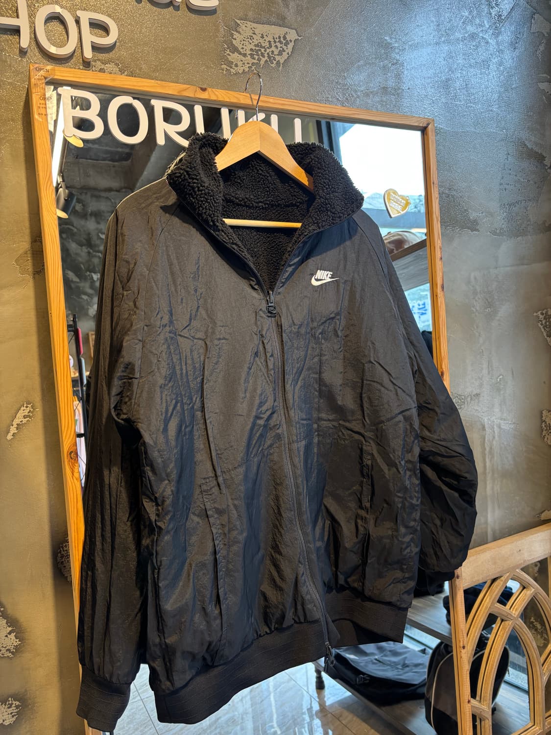 나이키 스우시 뽀글이 리버시블 플리스 XL 상품이미지7