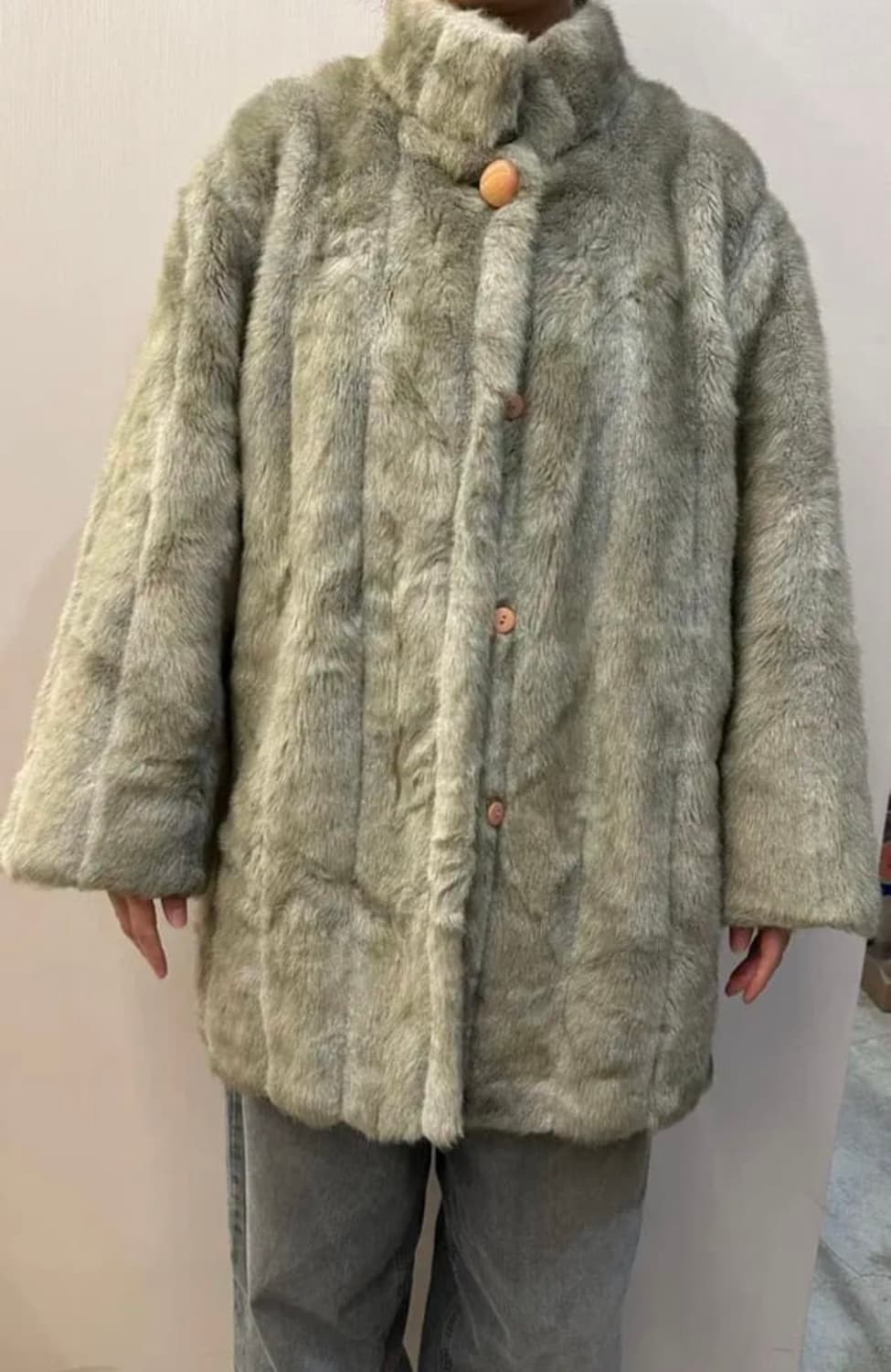 빈티지 퍼코트 상품이미지1