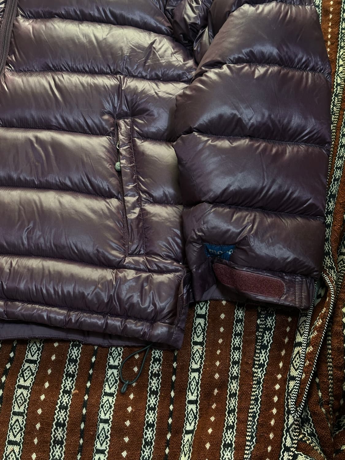 노스페이스 700 필 파카 L 퍼플 상품이미지10