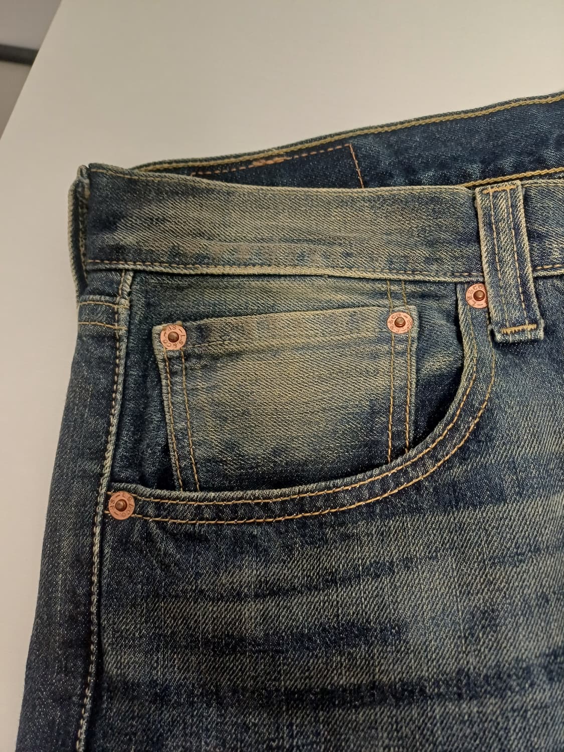 [W32/L34] 리바이스 501 '모던 빈티지' 틴 워싱 데님 상품이미지6