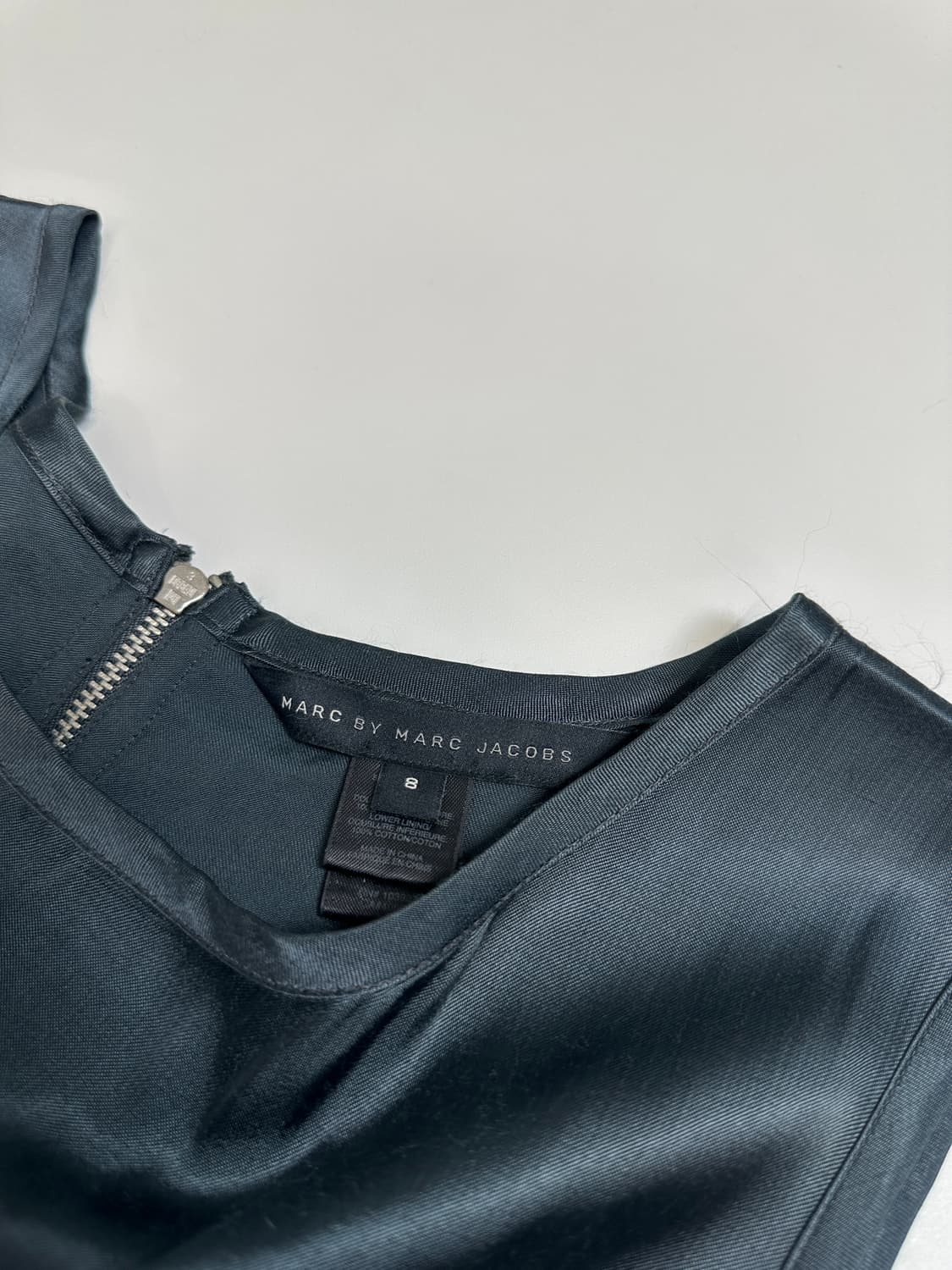 Marc by Marc Jacobs 러플 미니 슬리브리스 원피스 상품이미지4