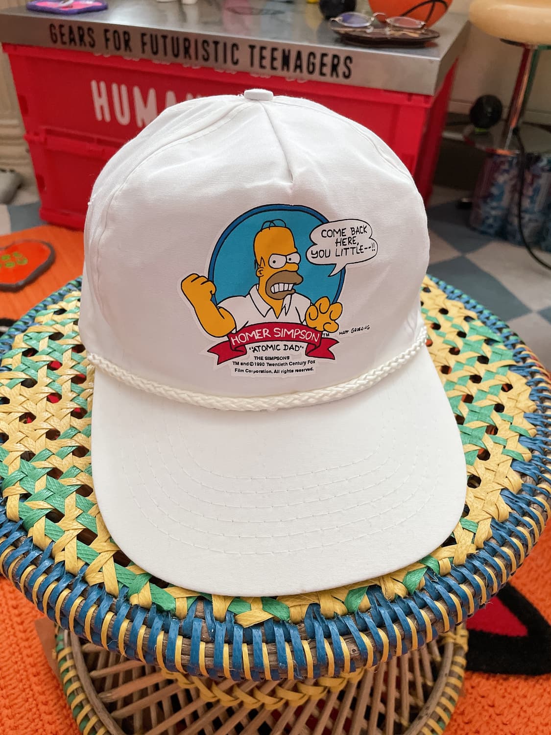 90s 빈티지 심슨 모자 상품이미지1