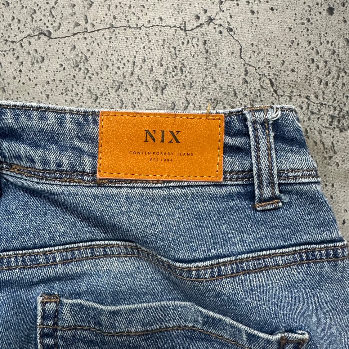✨ (만원 빈티지) NIX 닉스 패치워크 데님 팬츠 상품이미지5
