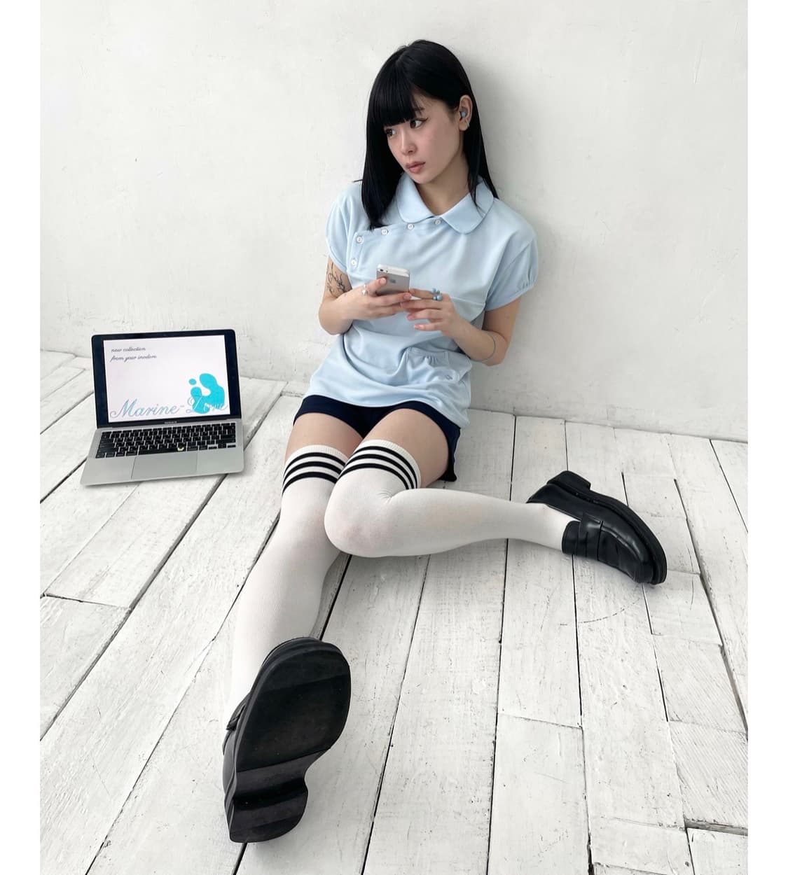 인오도르 마린탑 블루 상품이미지3