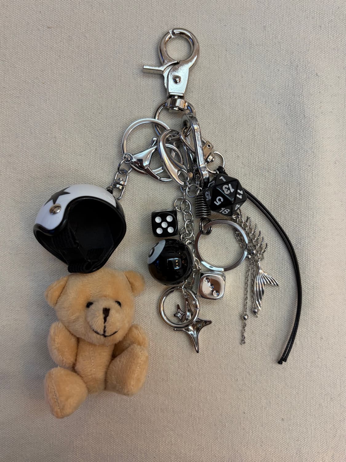 헬멧 베어 키링 상품이미지3