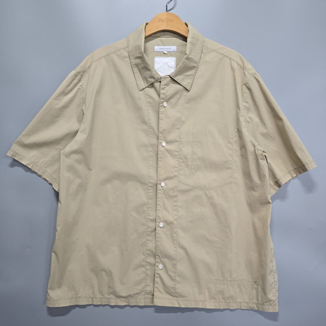 세븐 피겨스(SEVEN FIGURES) 오버핏 반팔 셔츠 L 상품이미지1