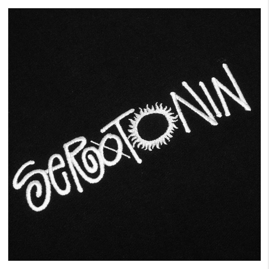 스투시 세로토닌 자수 후드 스웻셔츠 (L) 상품이미지2