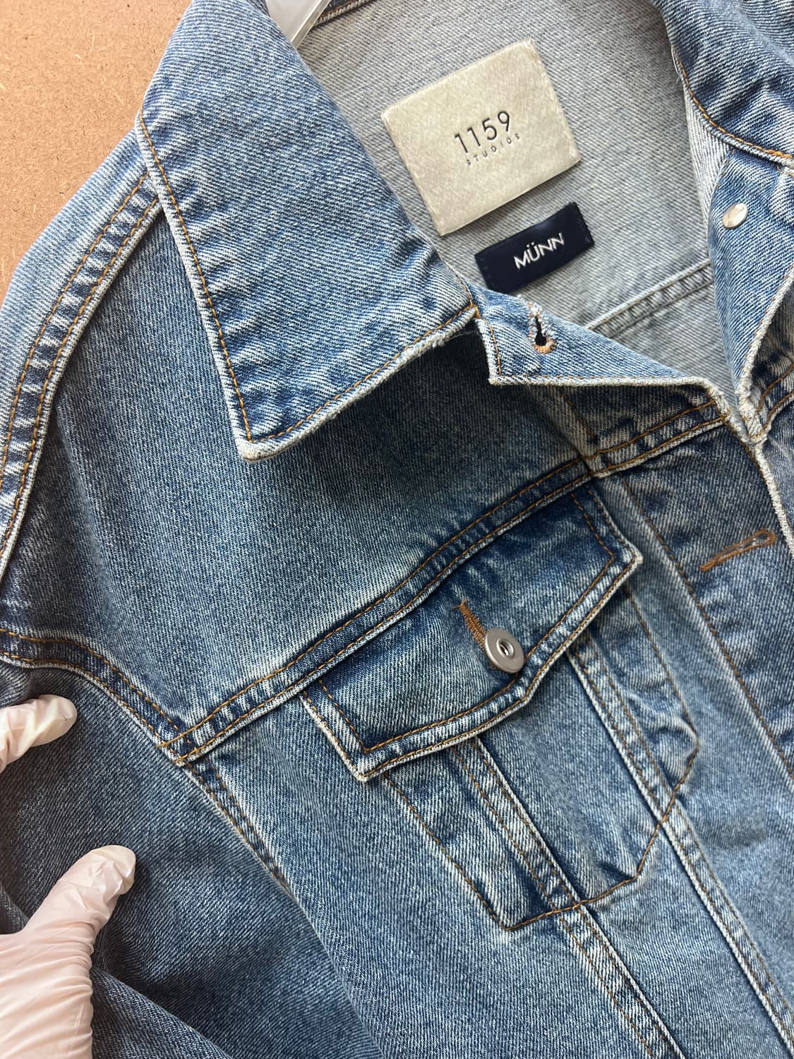 MUNN x 1159 아카이브 후크 데님자켓 상품이미지3