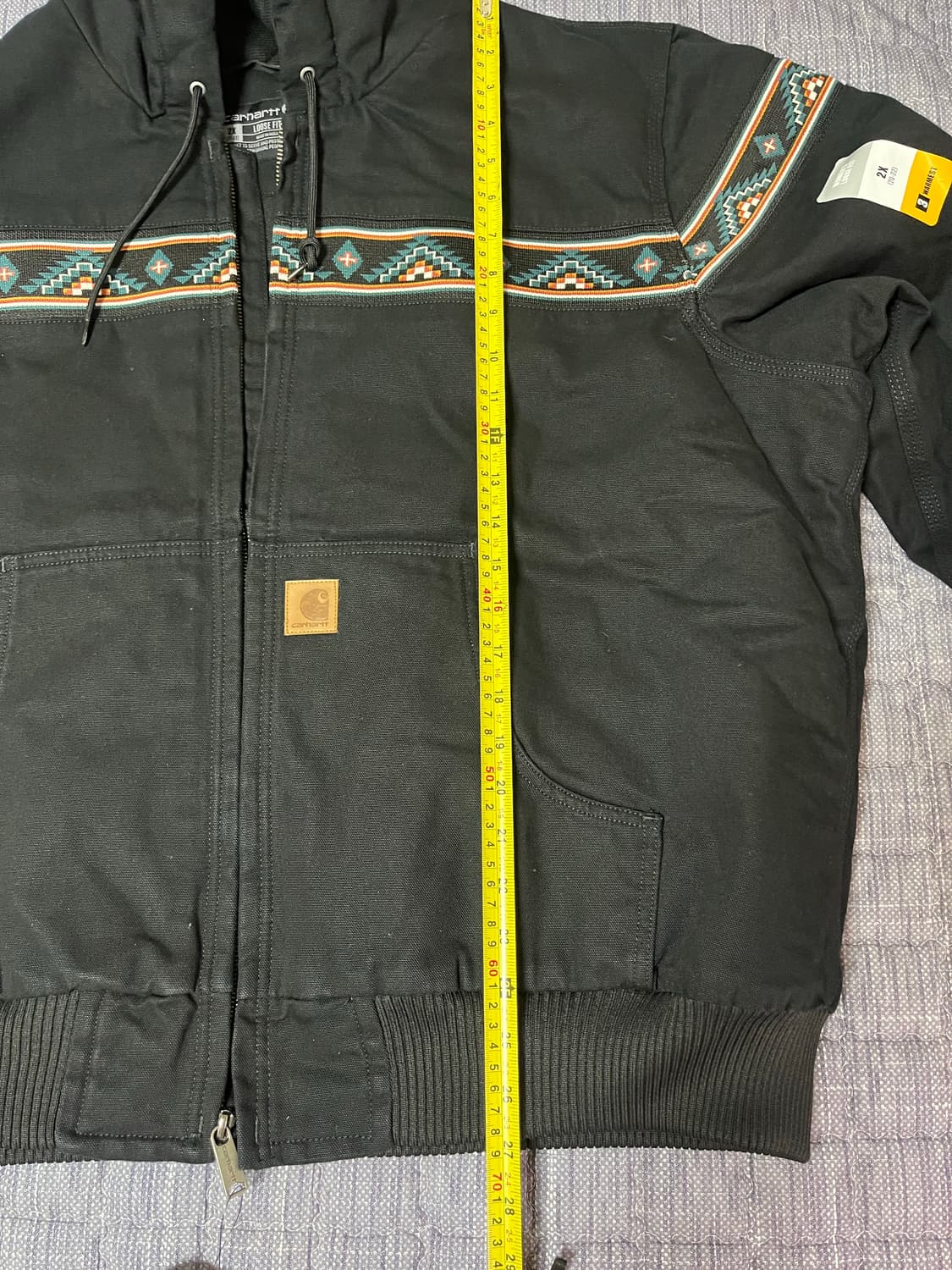 칼하트 50주년 아즈텍 액티브 자켓 2XL (새상품) 상품이미지7