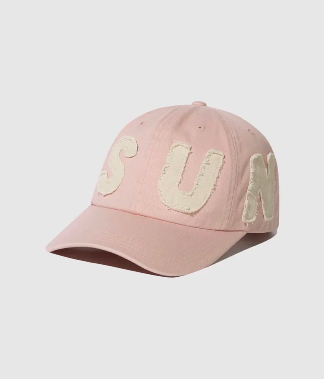 썬러브 볼캡 Sunlove Cut Off Capital Cap Pink 상품이미지1