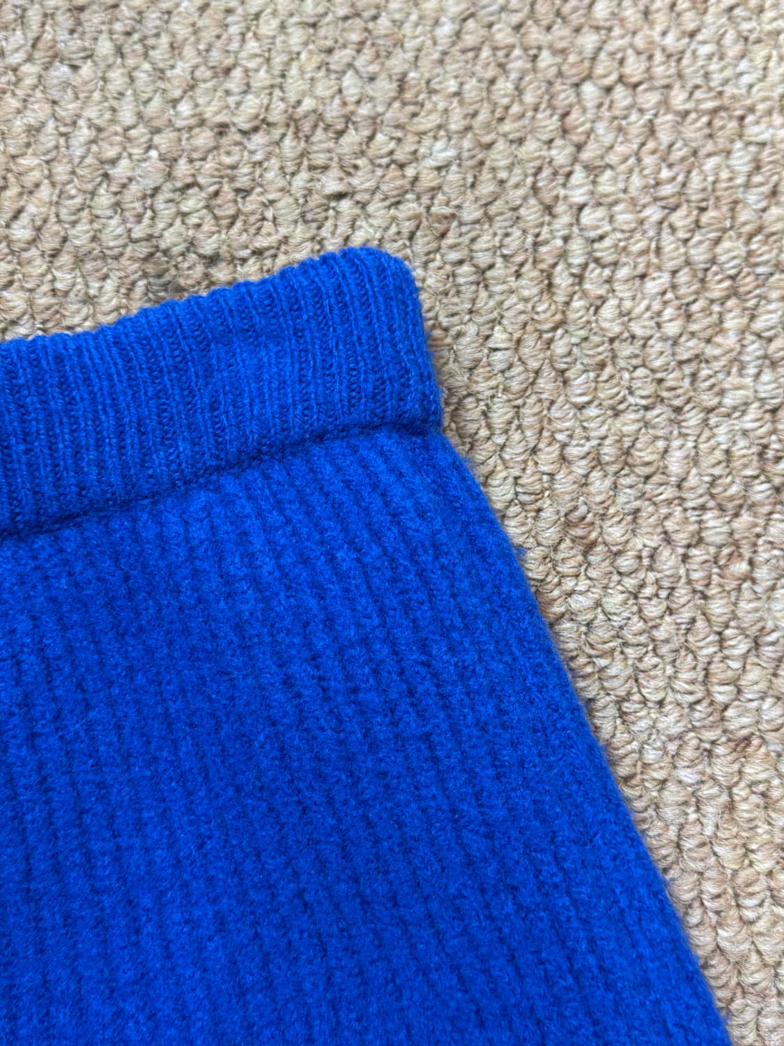 Auralee French Merino Rib Knit Skirt 상품이미지2