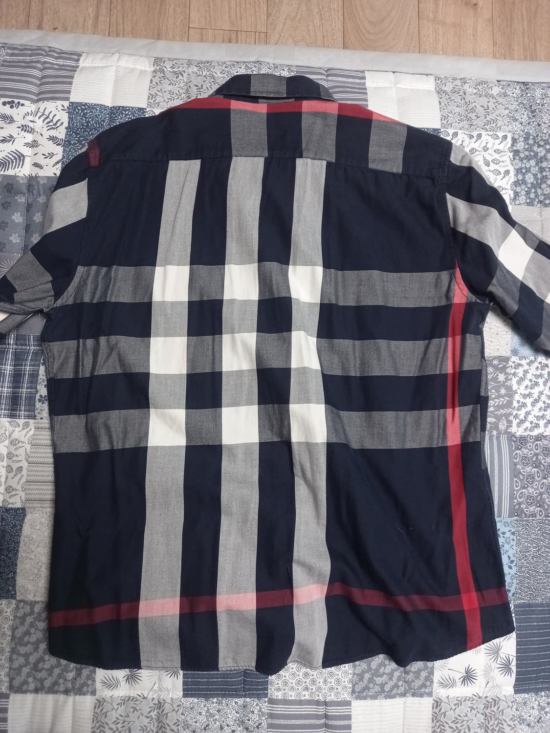 버버리 체크셔츠 xxl(실용 105) 상품이미지7