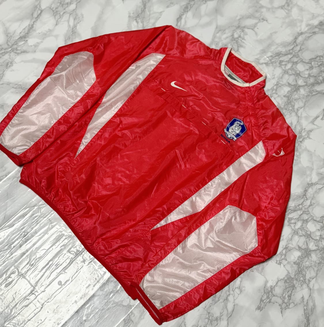 02-04 Nike 나이키 대한민국 국대 하이드로탑 축구 웜업 바람막이 상품이미지2