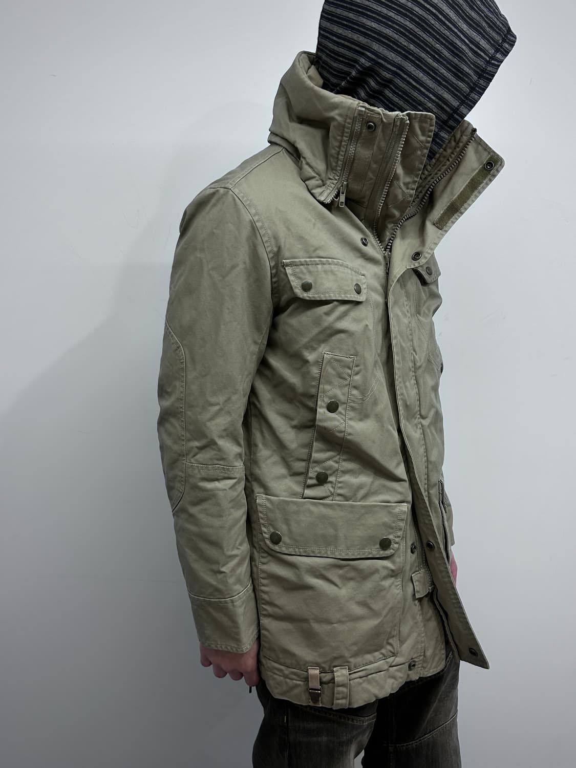 디젤 90‘s 하이넥 필드 자켓 상품이미지1