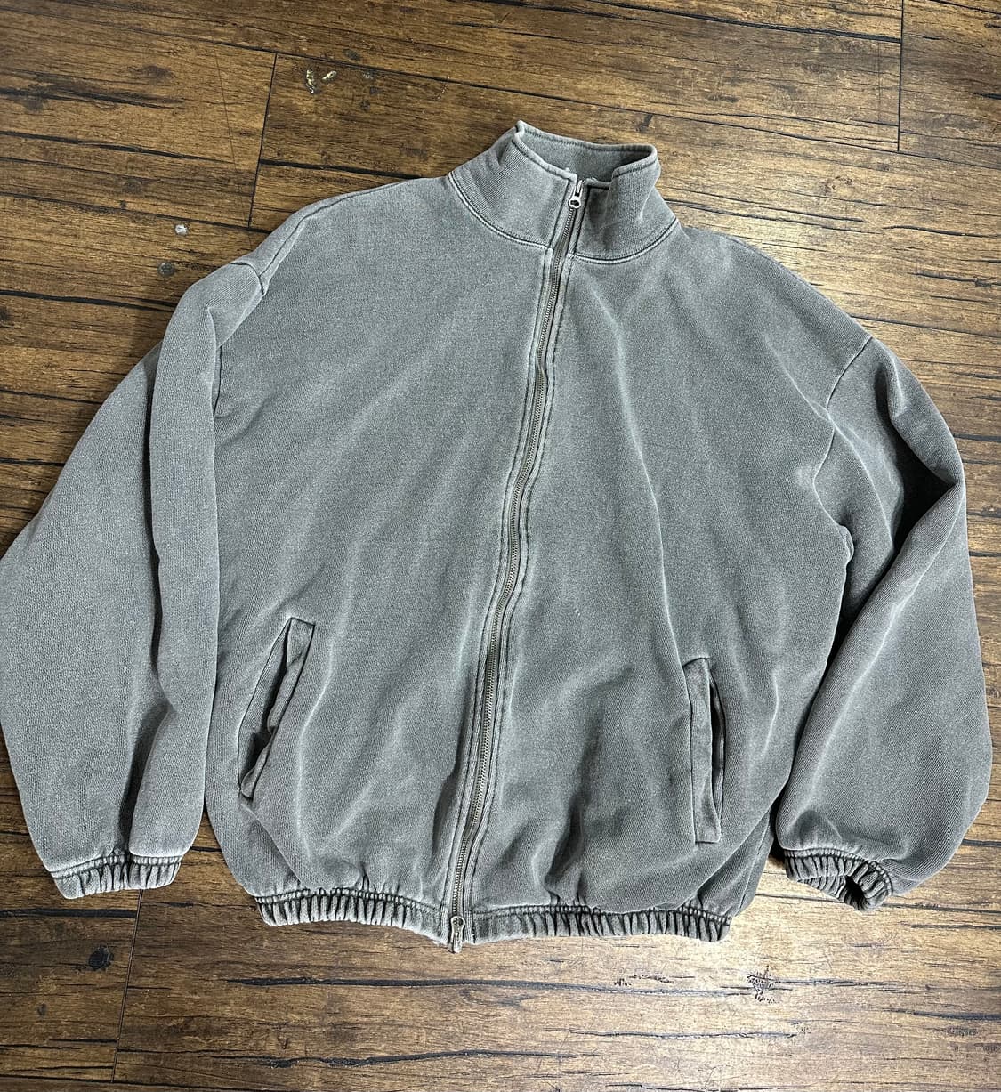 트리거 빈티지집업 그레이 XL 상품이미지1