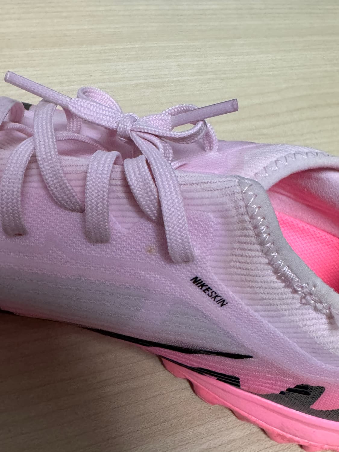 (265) 나이키 줌 머큐리얼 베이퍼 15 프로 TF 핑크 폼 블랙 상품이미지4