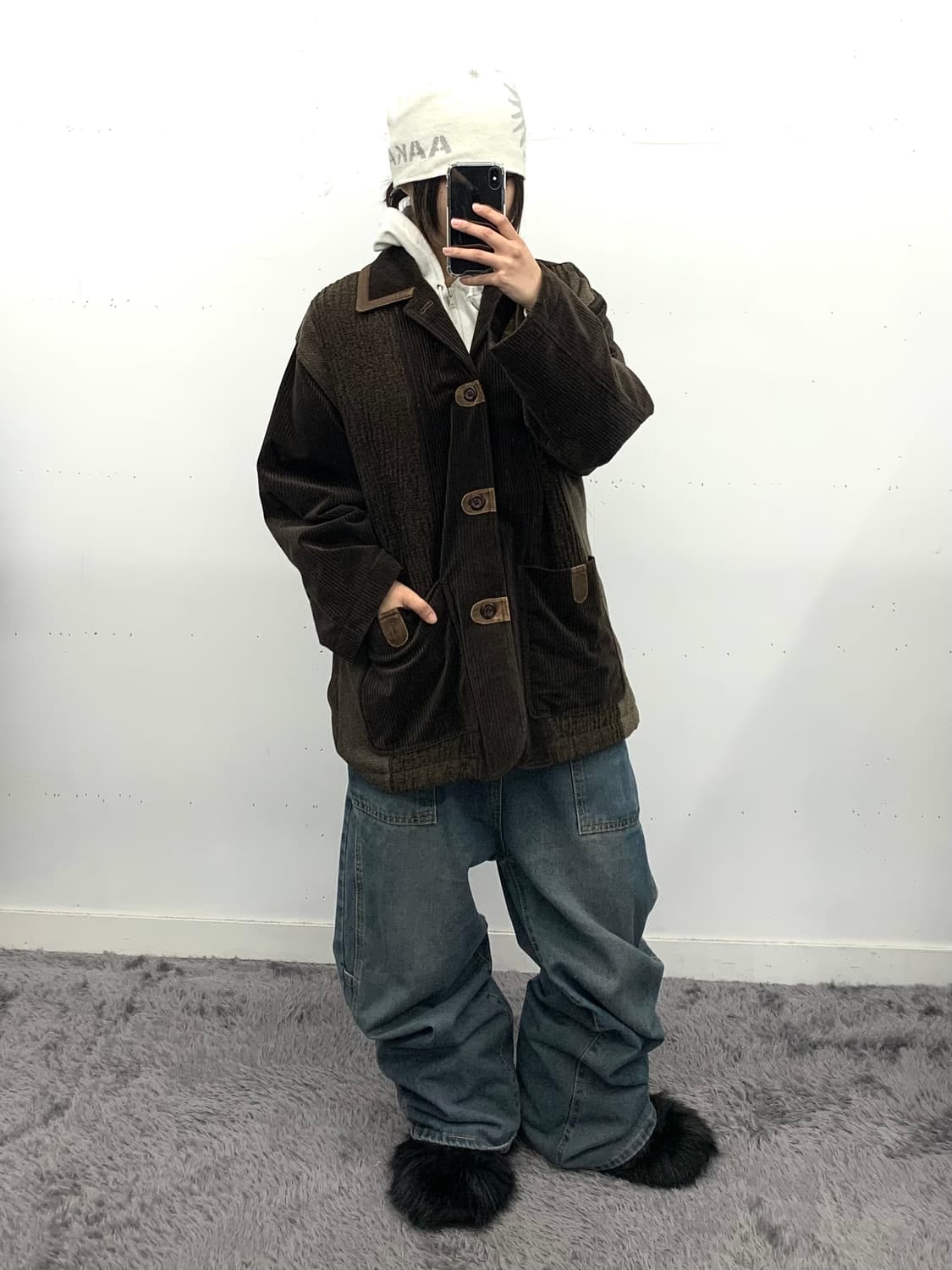 오버핏 카펜터 데님  상품이미지4