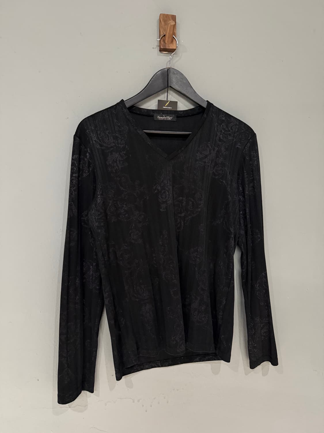Tornado mart flower v-neck long sleeve 상품이미지4