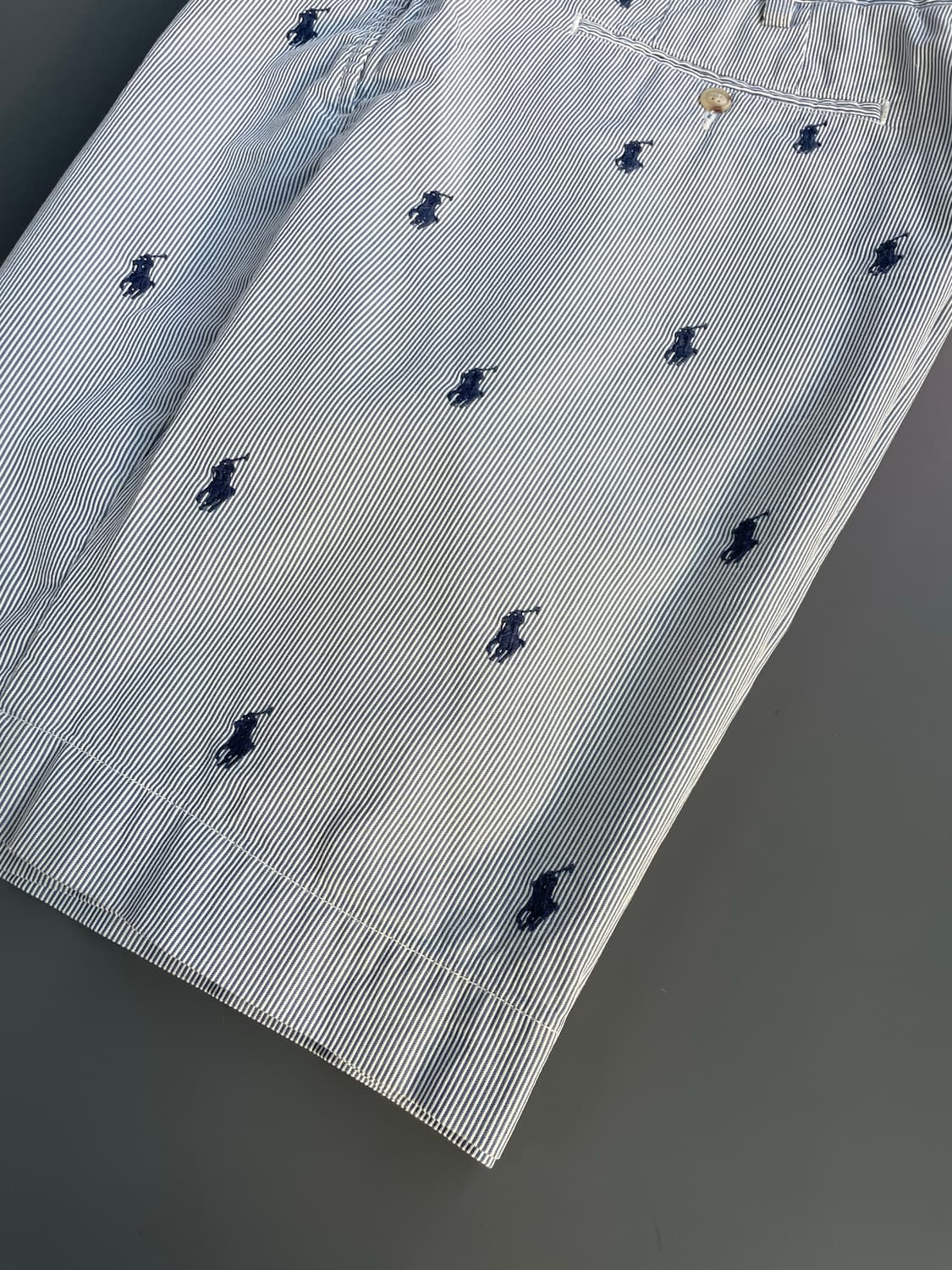 [36] 폴로 랄프로렌 자수로고 코튼 숏 팬츠 반바지 상품이미지8